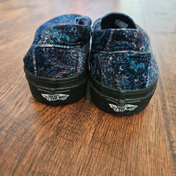NWOT Vans Paisley Style 53 Slip On Loafers - Picture 4 of 9
